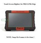 Touch Screen Digitizer Replacement For Snap-on Pro-Link Edge